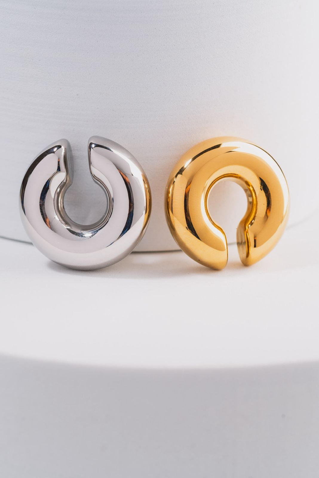 Earcuff  Chunky Dorado