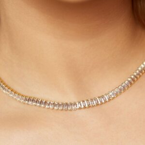 Collar Cristales Blancos