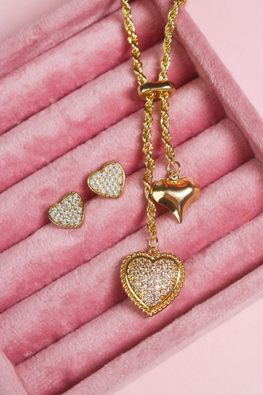 Set de corazones