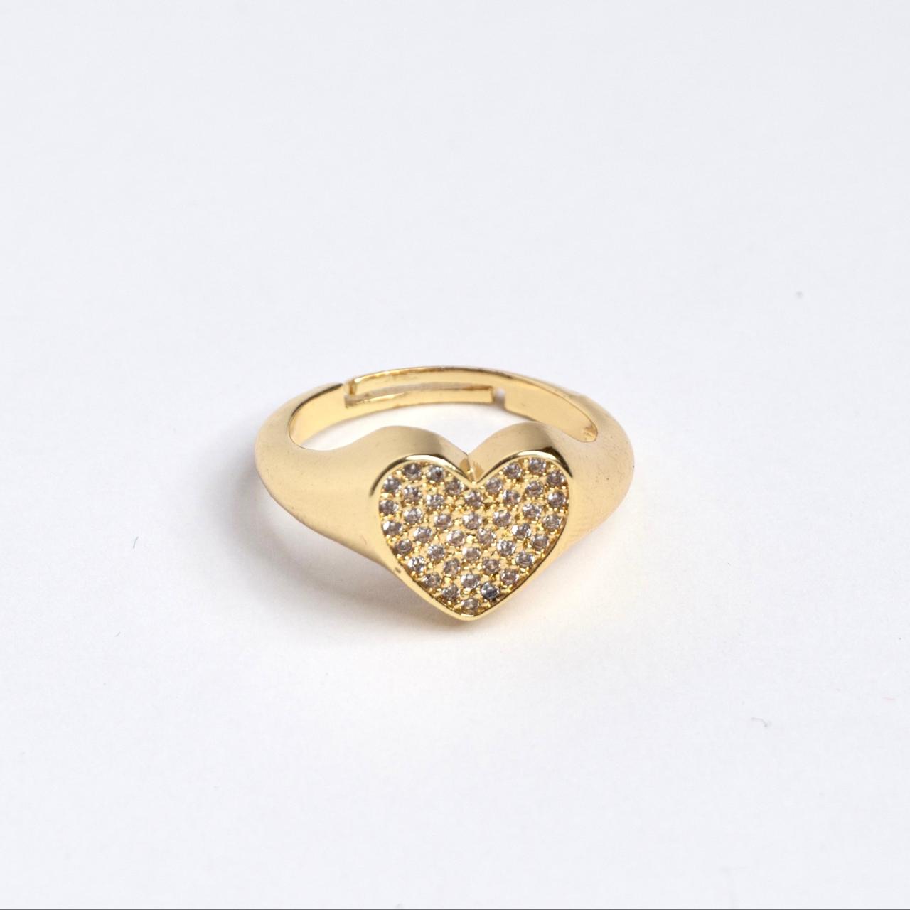 Anillo de corazon